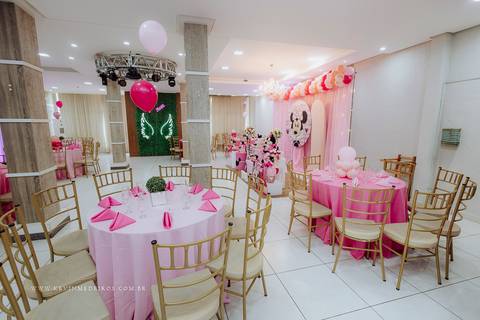 Festa infantil aniversário da Eva 3 anos no Gran Fiesta I e II com decoração minnie por Kevin Medeiros fotógrafo fotografia em Canoas RS'