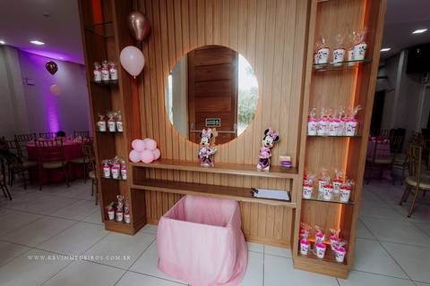 Festa infantil aniversário da Eva 3 anos no Gran Fiesta I e II com decoração minnie por Kevin Medeiros fotógrafo fotografia em Canoas RS'