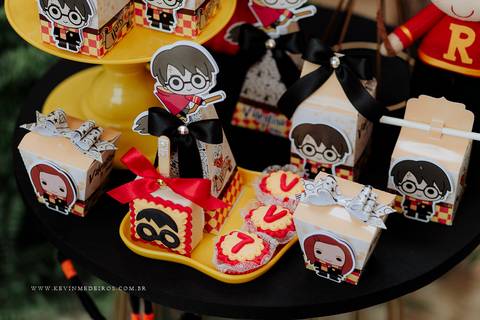 Decoração festa infantil aniversário Harry Potter da decoradora priscila sackser por kevin medeiros fotógrafo canoas porto alegre rs'