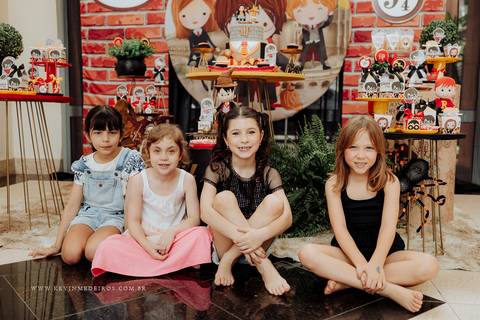 Festa infantil aniversário valen decoração Harry Potter por kevin medeiros fotógrafo canoas porto alegre rs'