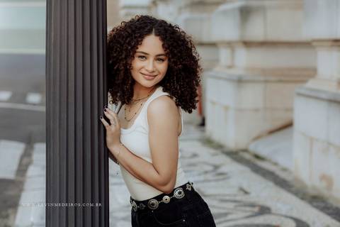 Ensaio debutante 15 anos Larissa na praça ma matriz em porto alegre por Kevin medeiros fotógrafo de canoas rs'