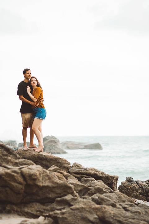 ensaio pre wedding praia branca guaruja'