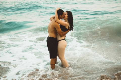 ensaio pre wedding praia branca guaruja'