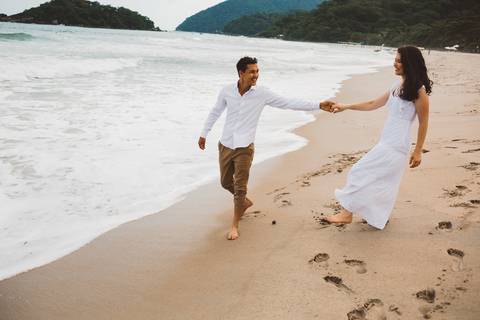 ensaio pre casamento praia branca guaruja'