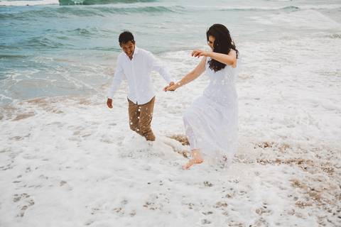 ensaio pre casamento praia branca guaruja'