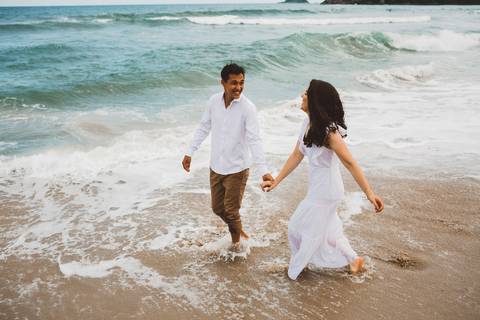 ensaio pre casamento praia branca guaruja'