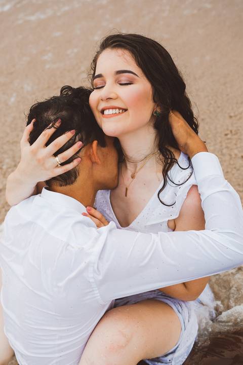 ensaio pre casamento praia branca guaruja'