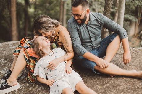 Ensaio de Família - Mariah, Mazy e Gustavo'