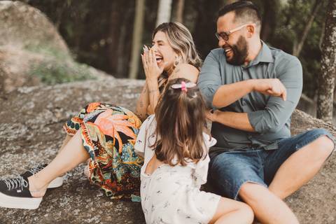 Ensaio de Família - Mariah, Mazy e Gustavo'