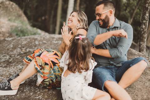 Ensaio de Família - Mariah, Mazy e Gustavo'