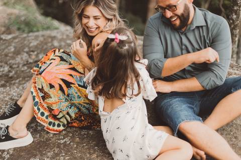 Ensaio de Família - Mariah, Mazy e Gustavo'