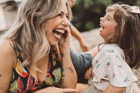 Ensaio de Família - Mariah, Mazy e Gustavo'