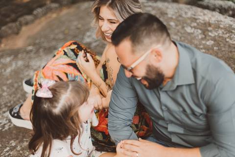 Ensaio de Família - Mariah, Mazy e Gustavo'