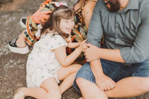 Ensaio de Família - Mariah, Mazy e Gustavo'