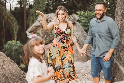 Ensaio de Família - Mariah, Mazy e Gustavo'