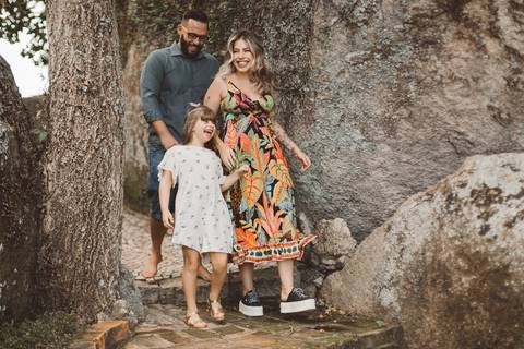 Ensaio de Família - Mariah, Mazy e Gustavo'