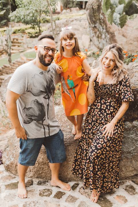 Ensaio de Família - Mariah, Mazy e Gustavo'