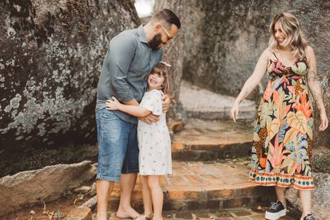 Ensaio de Família - Mariah, Mazy e Gustavo'