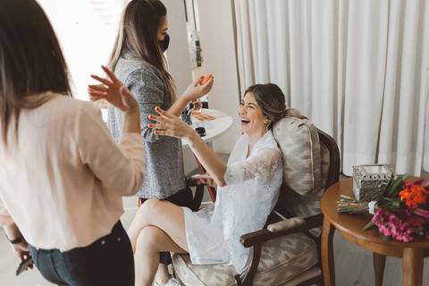 making of de noiva americana, hortolandia'