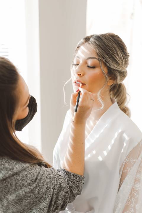 fotos de making of de noiva'