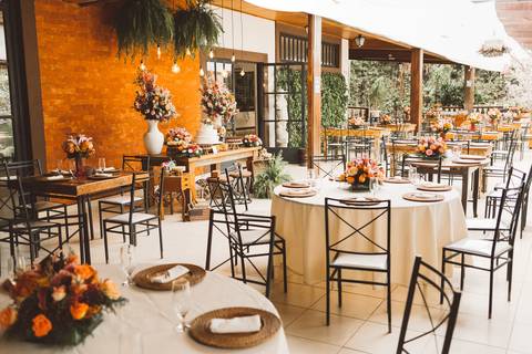 decoração de casamento boho '