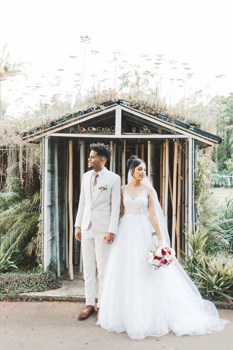 fotografia de casamento Jardim Botânico Plantarum ensaio dos noivos'