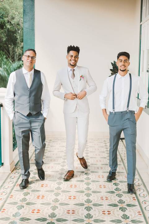 fotografia de casamento Jardim Botânico Plantarum making of noivo'