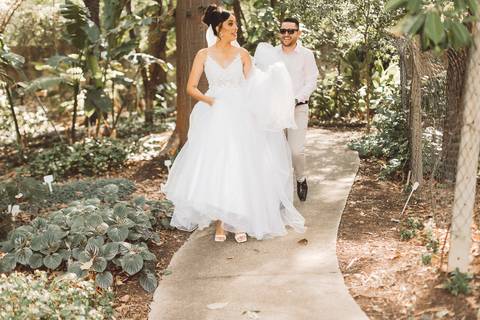 fotografia de casamento Jardim Botânico Plantarum '