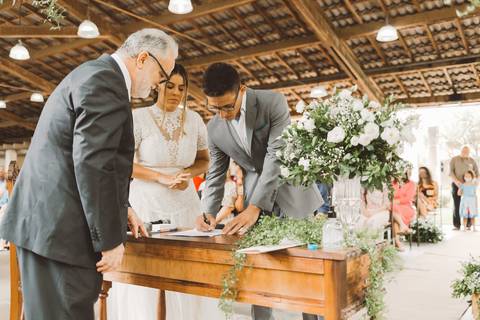 cerimônia de casamento em Sumaré - SP'