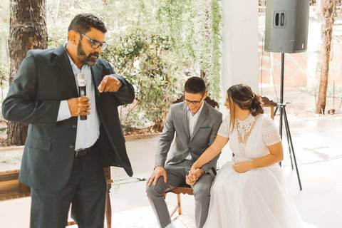 cerimônia de casamento em Sumaré - SP'