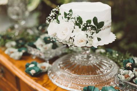 bolo de casamento minimalista'