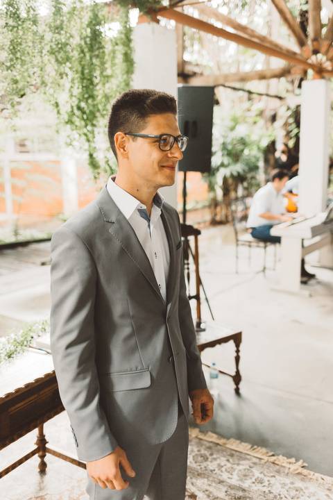 foto de reação do noivo'