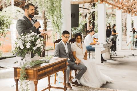 cerimônia de casamento em Sumaré - SP'