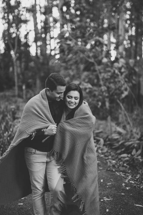 ensaio pré wedding no inverno '