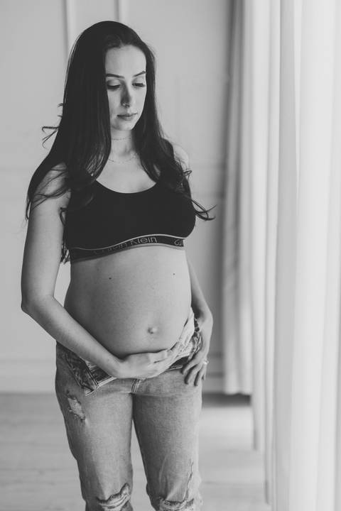 Inspiração de look para gestantes'