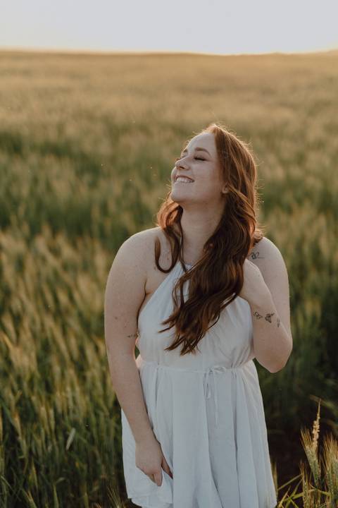 Inspiração de retrato feminino'