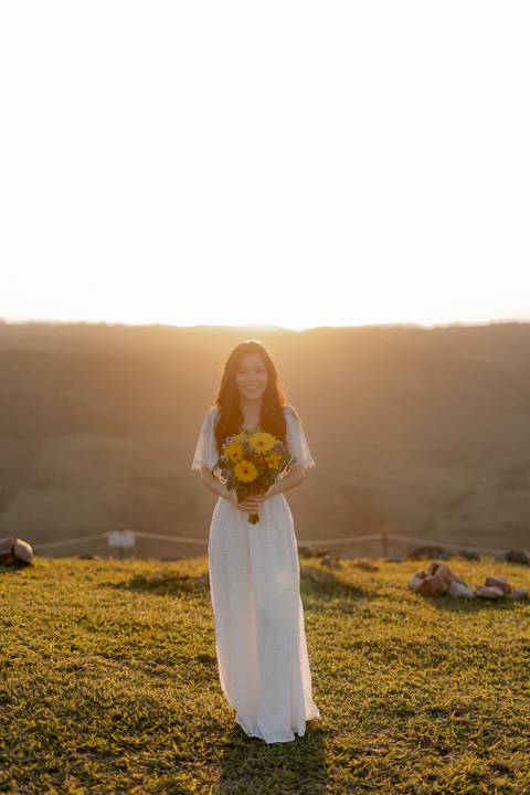 Noiva em ensaio pré wedding '
