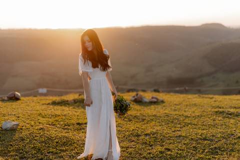 Inspiração de look para noiva em pré wedding '