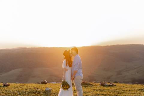 Inspiração de fotos criativas para casais com flare'