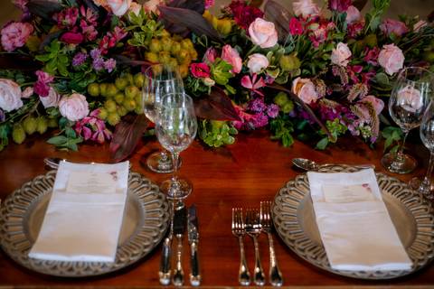 decoração diferente para casamento no campo'