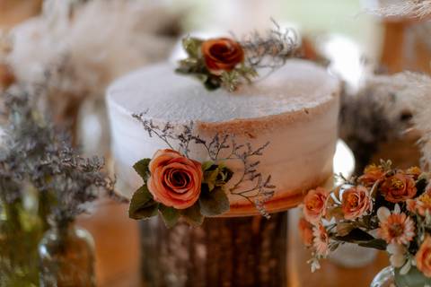 Decoração estilo boho para casamento intimista de dia'