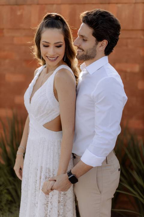 Inspiração de look para noivado '