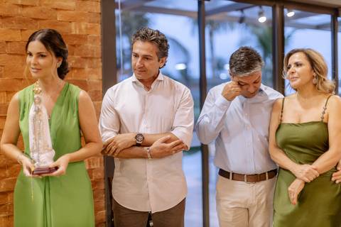 pais emocionados com os votos'