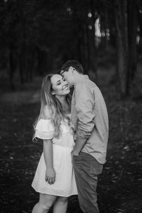 inspiração de foto para casais em ensaio na floresta'