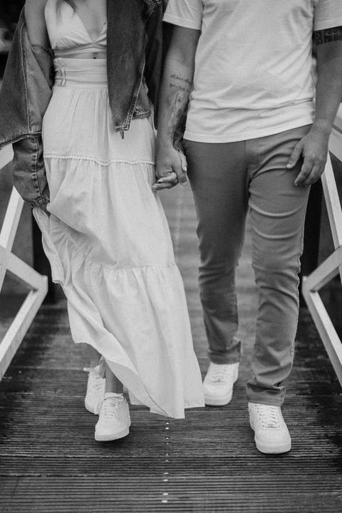 Ensaio pré wedding em parque historio holandês no paraná em carambeí'