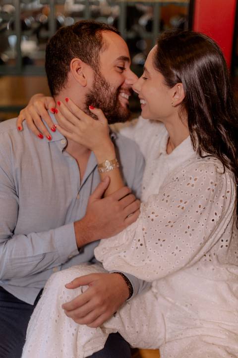 casal em ensaio pré wedding '