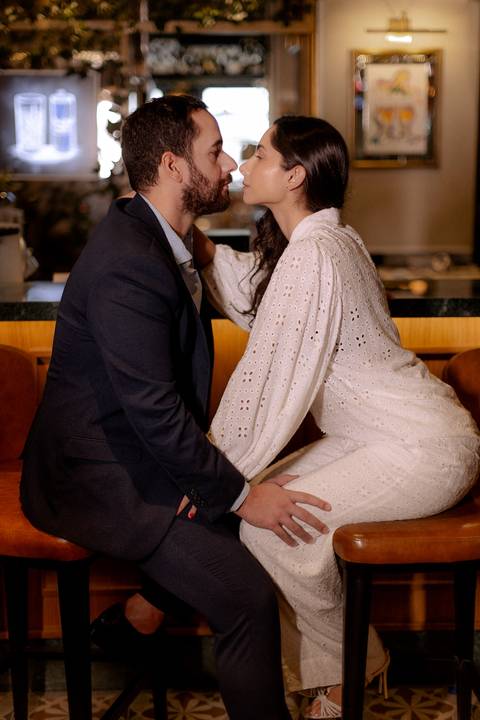 casal em ensaio pré wedding '