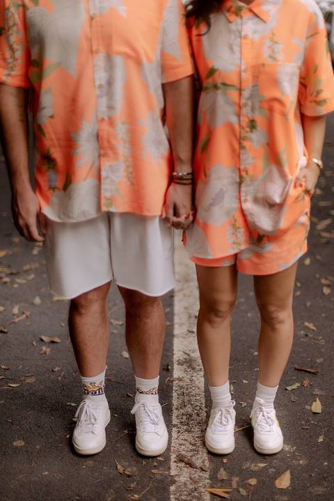 Inspiração de foto detalhes para casal em ensaio pré wedding '