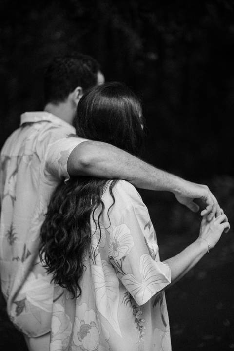 Inspiração de foto detalhes para casal em ensaio pré wedding '