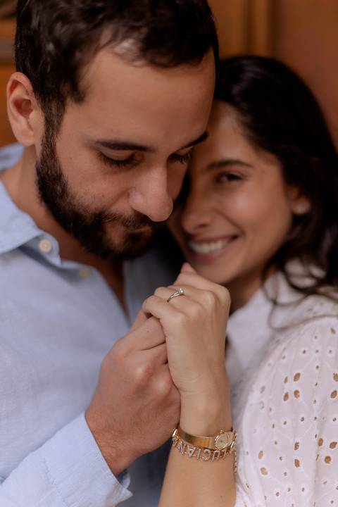 pedido de casamento em ensaio'